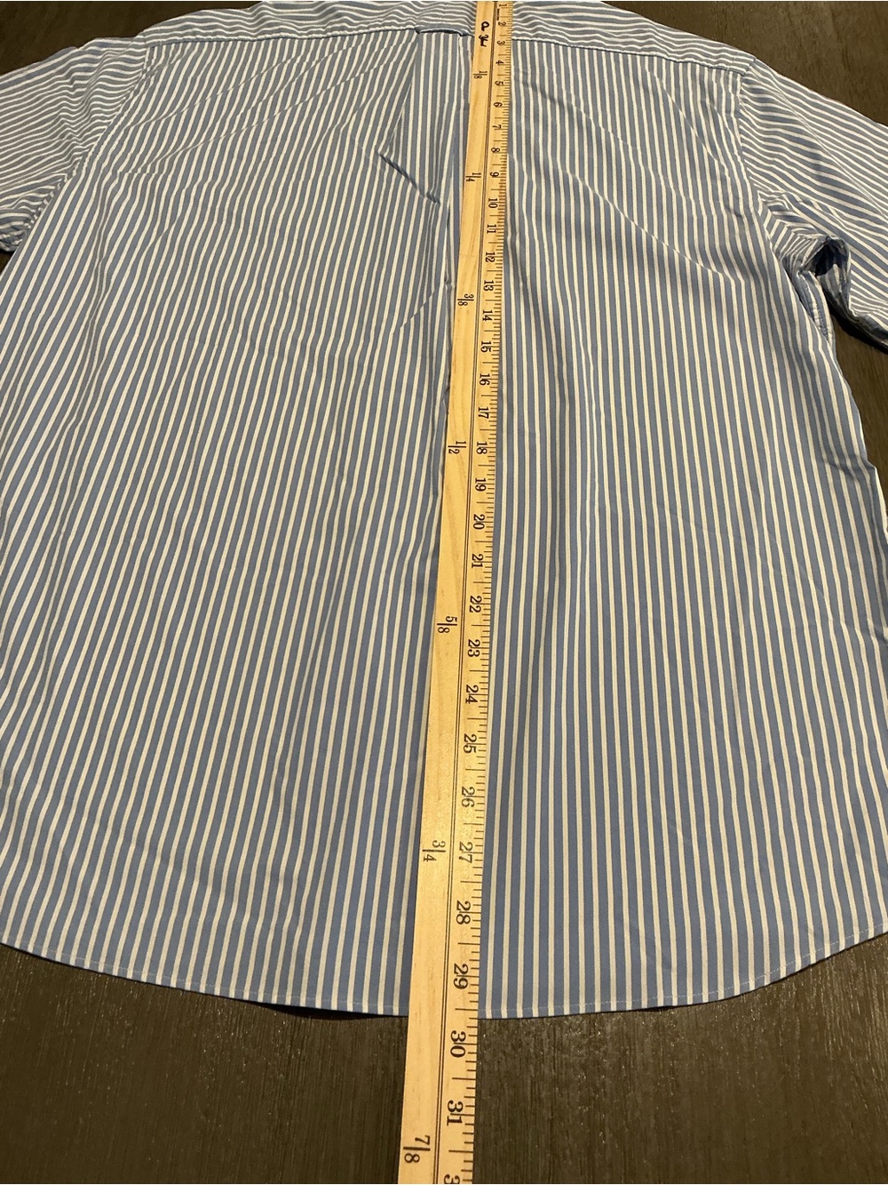 Polo Ralph Lauren Performance Shirt Striped Untucked Fit Short Sleeve Size L - Picture 9 of 11